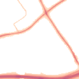 Night-time road noise heatmap for TS7 8RB