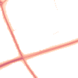 Night-time road noise heatmap for TS7 9DL