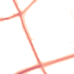 Night-time road noise heatmap for TS7 9NF