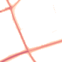 Night-time road noise heatmap for TS7 9NH