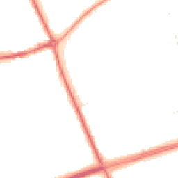 Night-time road noise heatmap for TS7 9NP