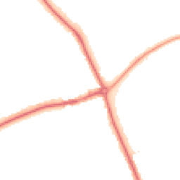 Night-time road noise heatmap for TS7 9PD