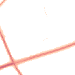 Night-time road noise heatmap for TS7 9PL