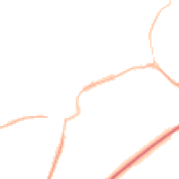 Night-time road noise heatmap for TS9 5BQ