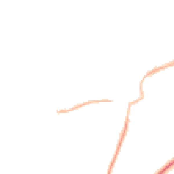 Night-time road noise heatmap for TS9 5BY