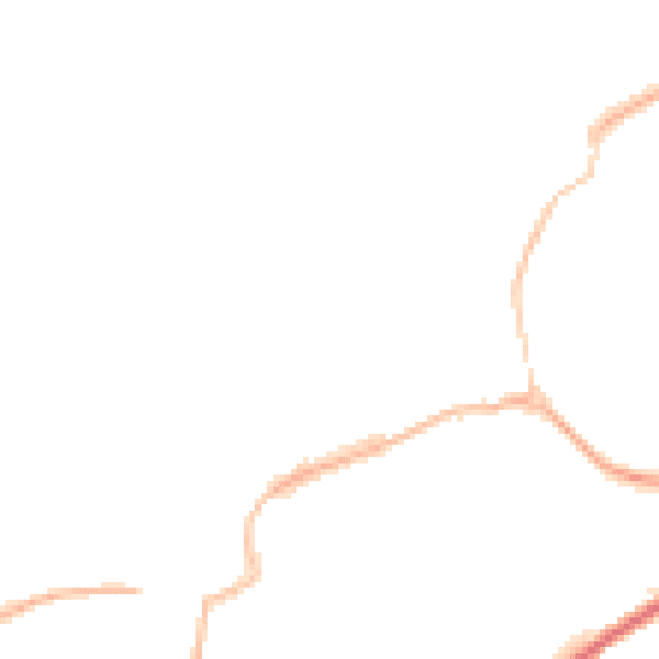 Night-time road noise heatmap for TS9 5DH