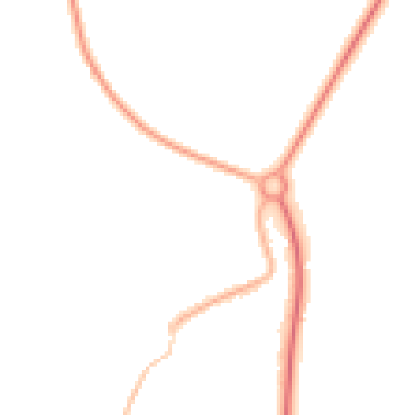 Night-time road noise heatmap for TS9 5EH