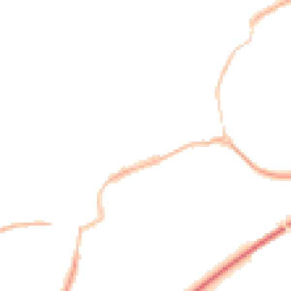Night-time road noise heatmap for TS9 5QJ