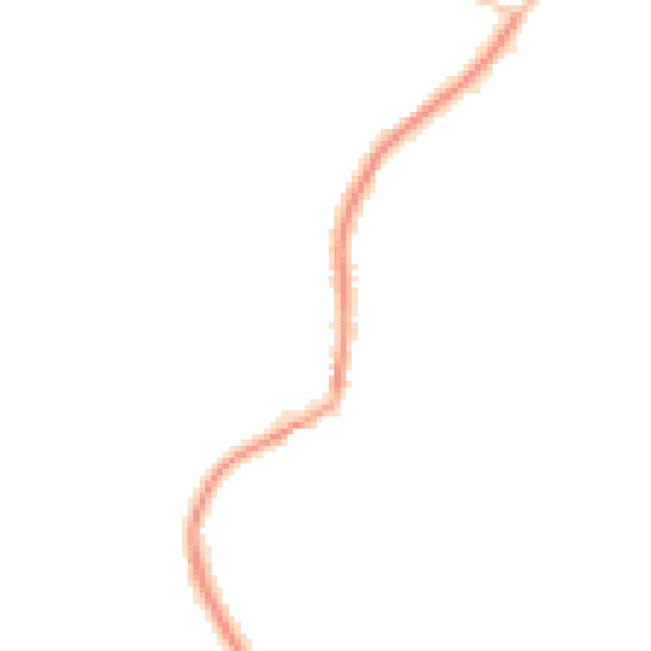 Night-time road noise heatmap for TS9 6AA