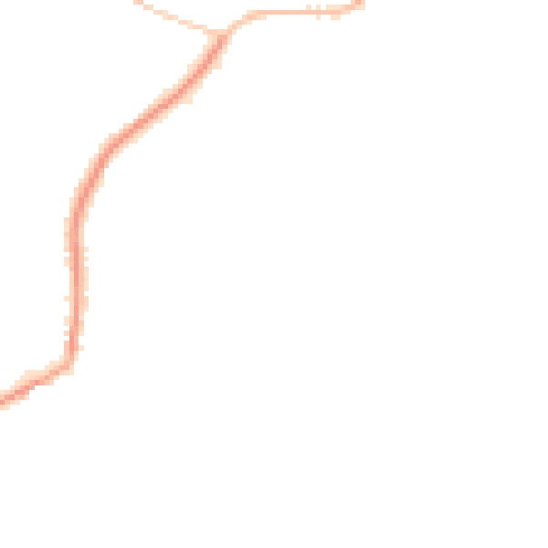 Night-time road noise heatmap for TS9 6AP