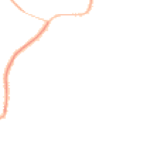 Night-time road noise heatmap for TS9 6GA