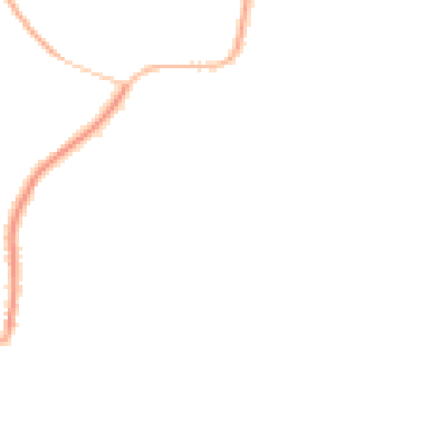 Night-time road noise heatmap for TS9 6GB
