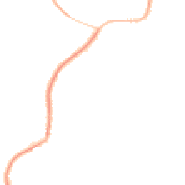 Night-time road noise heatmap for TS9 6HT