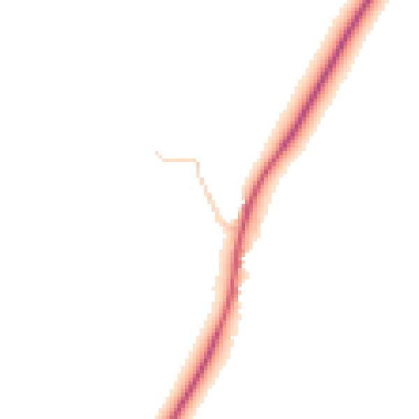 Daytime road noise heatmap for TS9 6RR