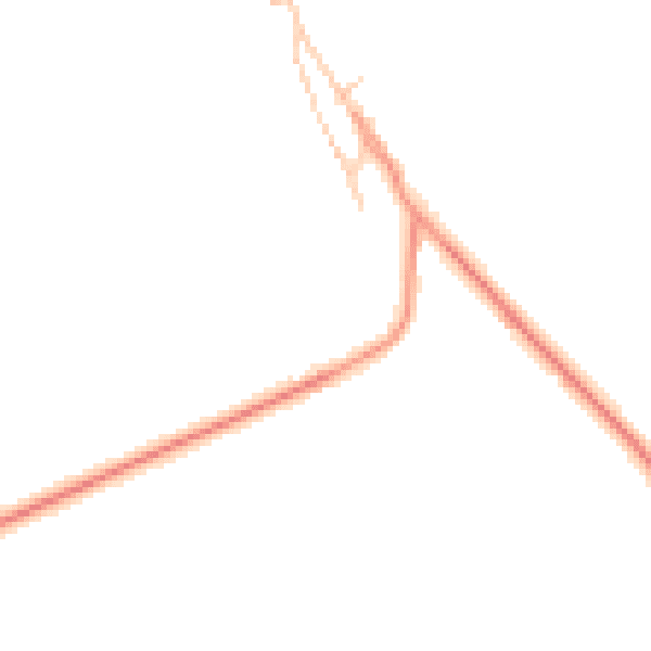 Daytime road noise heatmap for TS9 7BH