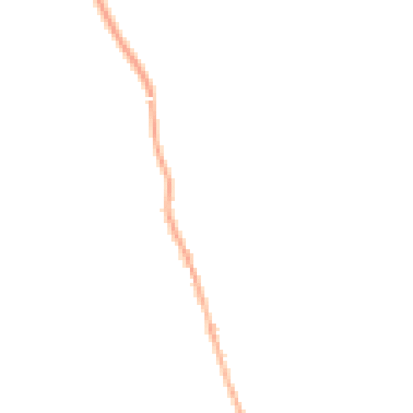 Night-time road noise heatmap for TS9 7EJ