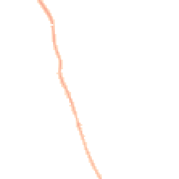 Night-time road noise heatmap for TS9 7EN
