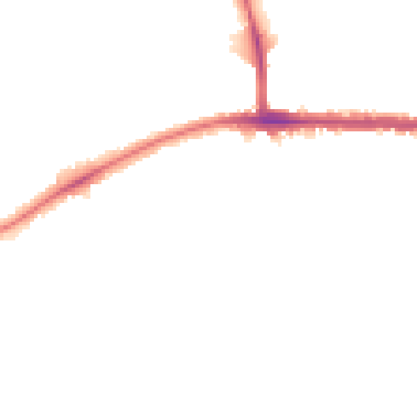 Night-time road noise heatmap for TW10 5BS