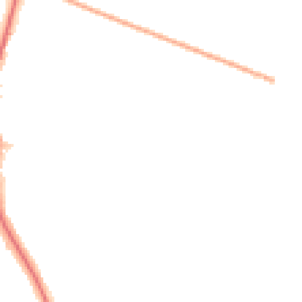 Night-time road noise heatmap for TW10 5JA
