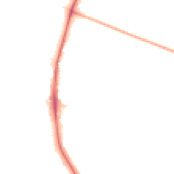 Night-time road noise heatmap for TW10 5LU