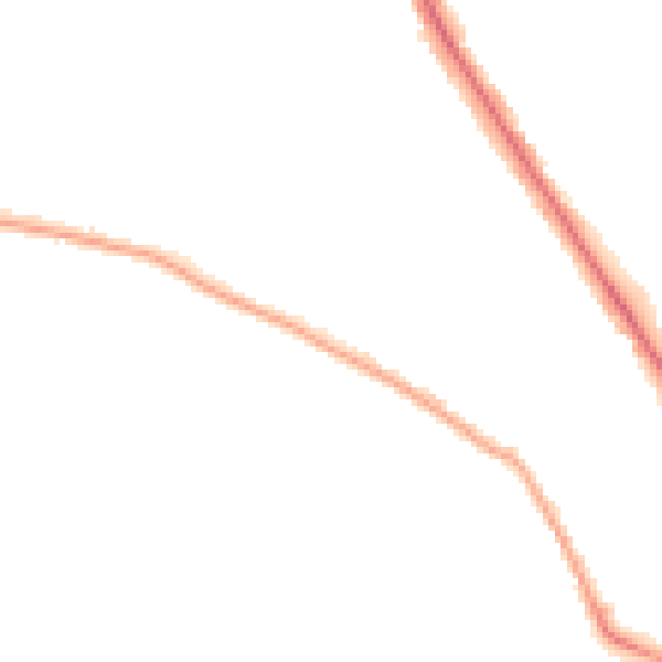 Night-time road noise heatmap for TW11 0DW