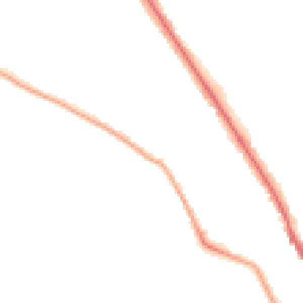 Night-time road noise heatmap for TW11 0DZ