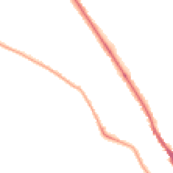 Night-time road noise heatmap for TW11 0EG