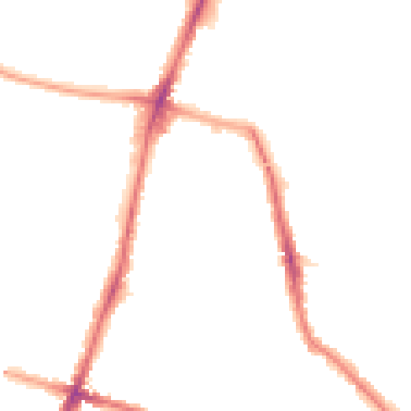 Night-time road noise heatmap for TW11 0SR