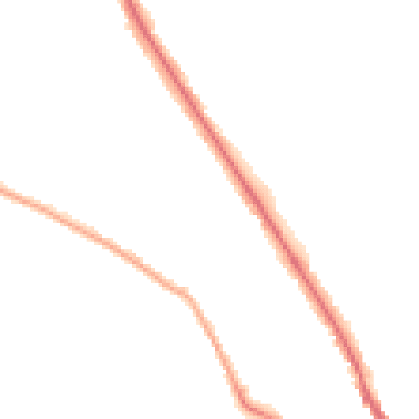 Night-time road noise heatmap for TW11 9DJ
