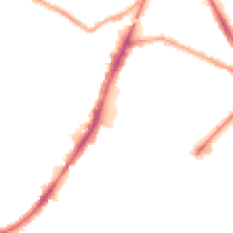 Night-time road noise heatmap for TW13 4AF