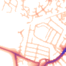Daytime road noise heatmap for TW13 4EH