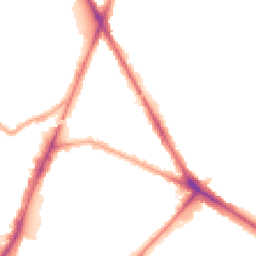 Night-time road noise heatmap for TW13 5AS