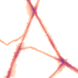 Night-time road noise heatmap for TW13 5AW