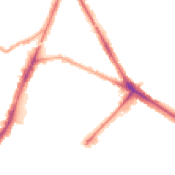 Night-time road noise heatmap for TW13 5BB
