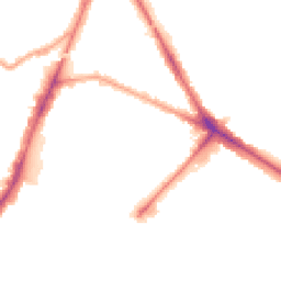 Night-time road noise heatmap for TW13 5BG