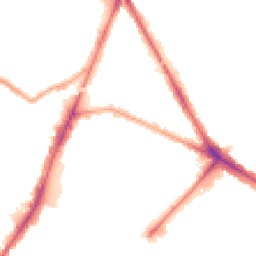 Night-time road noise heatmap for TW13 5DA
