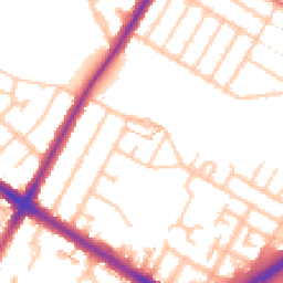 Daytime road noise heatmap for TW13 5LP