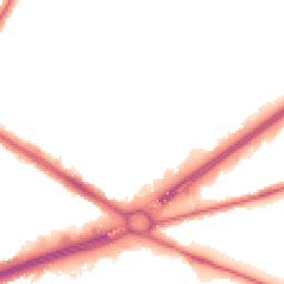 Night-time road noise heatmap for TW13 5PG