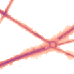 Night-time road noise heatmap for TW13 6BE