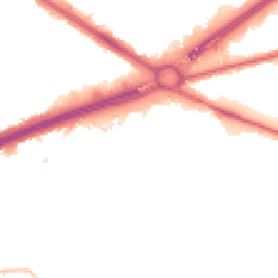 Night-time road noise heatmap for TW13 6LQ