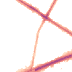Night-time road noise heatmap for TW13 6PX