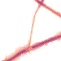 Night-time road noise heatmap for TW13 6QA