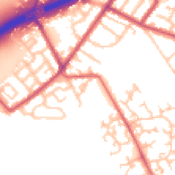 Daytime road noise heatmap for TW13 6UP
