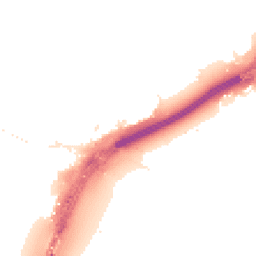Night-time road noise heatmap for TW13 6XJ
