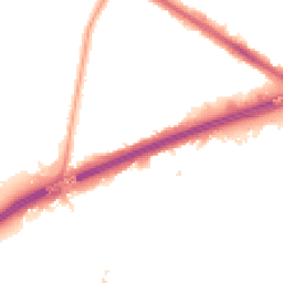 Night-time road noise heatmap for TW13 6YG
