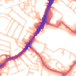 Daytime road noise heatmap for TW13 7AA