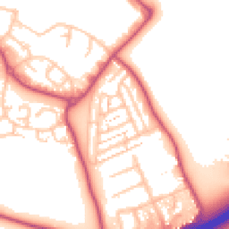 Daytime road noise heatmap for TW13 7BU