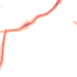 Night-time road noise heatmap for TW13 7JE