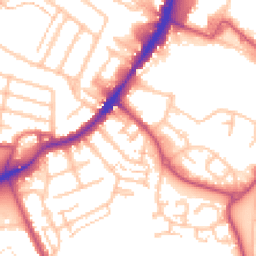 Daytime road noise heatmap for TW13 7LJ