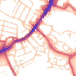 Daytime road noise heatmap for TW13 7LL